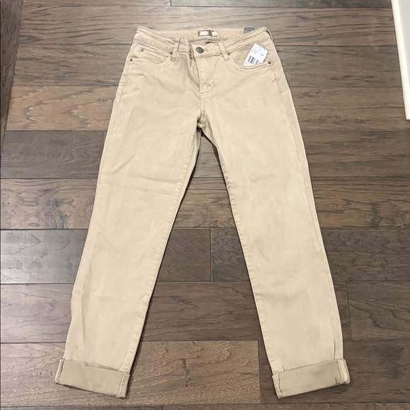 New With Tags Kut from the Kloth Catherine Boyfriend Pqnt in Wheat Sz 4 - Picture 5 of 12